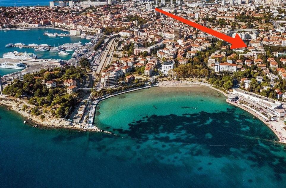 Tera Apartment Near Bacvice Beach And City Centre Split Bagian luar foto